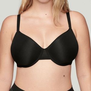CUUP Demi Spacer Bra Black Mesh